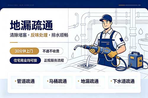 泰兴地漏疏通