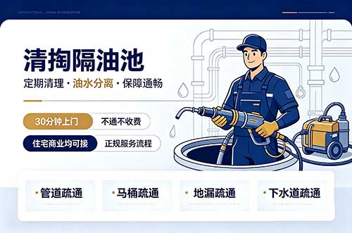 泰兴清掏隔油池